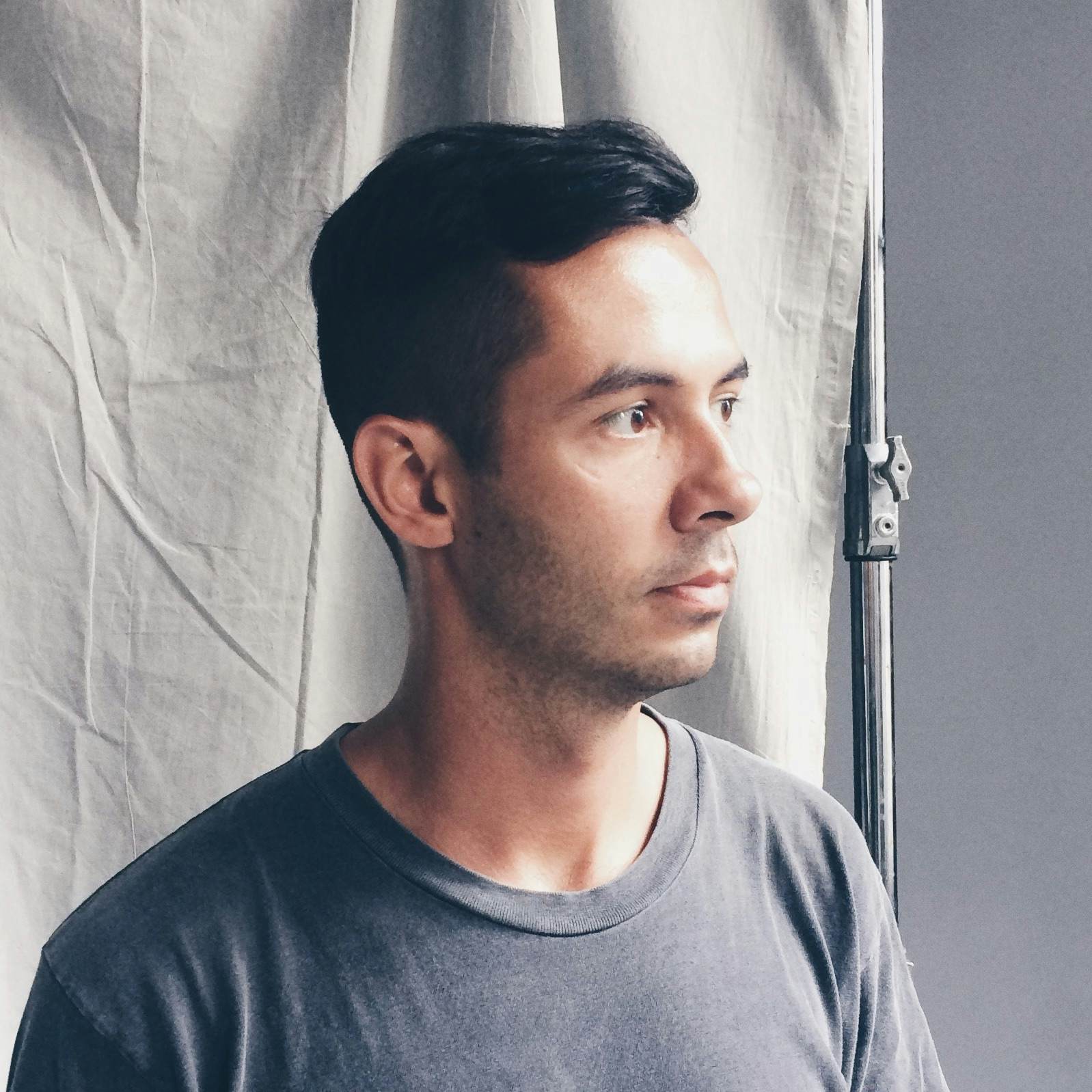 Semyon Katz portrait by Tikhon Bazilevskiy