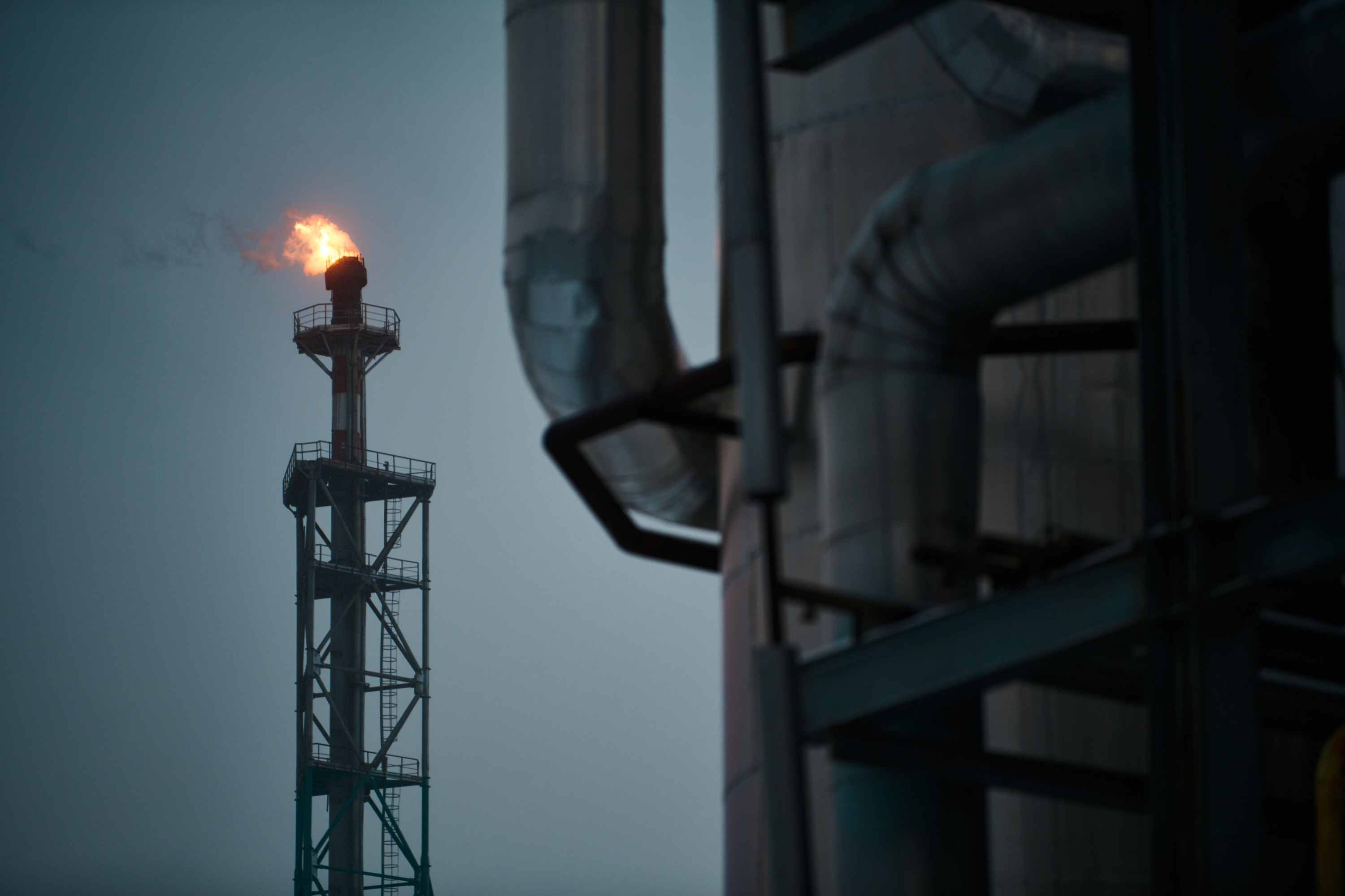 Tomskneftekhim, polymer manufacturing facility of SIBUR holding. Tomsk, Russia. For SIBUR