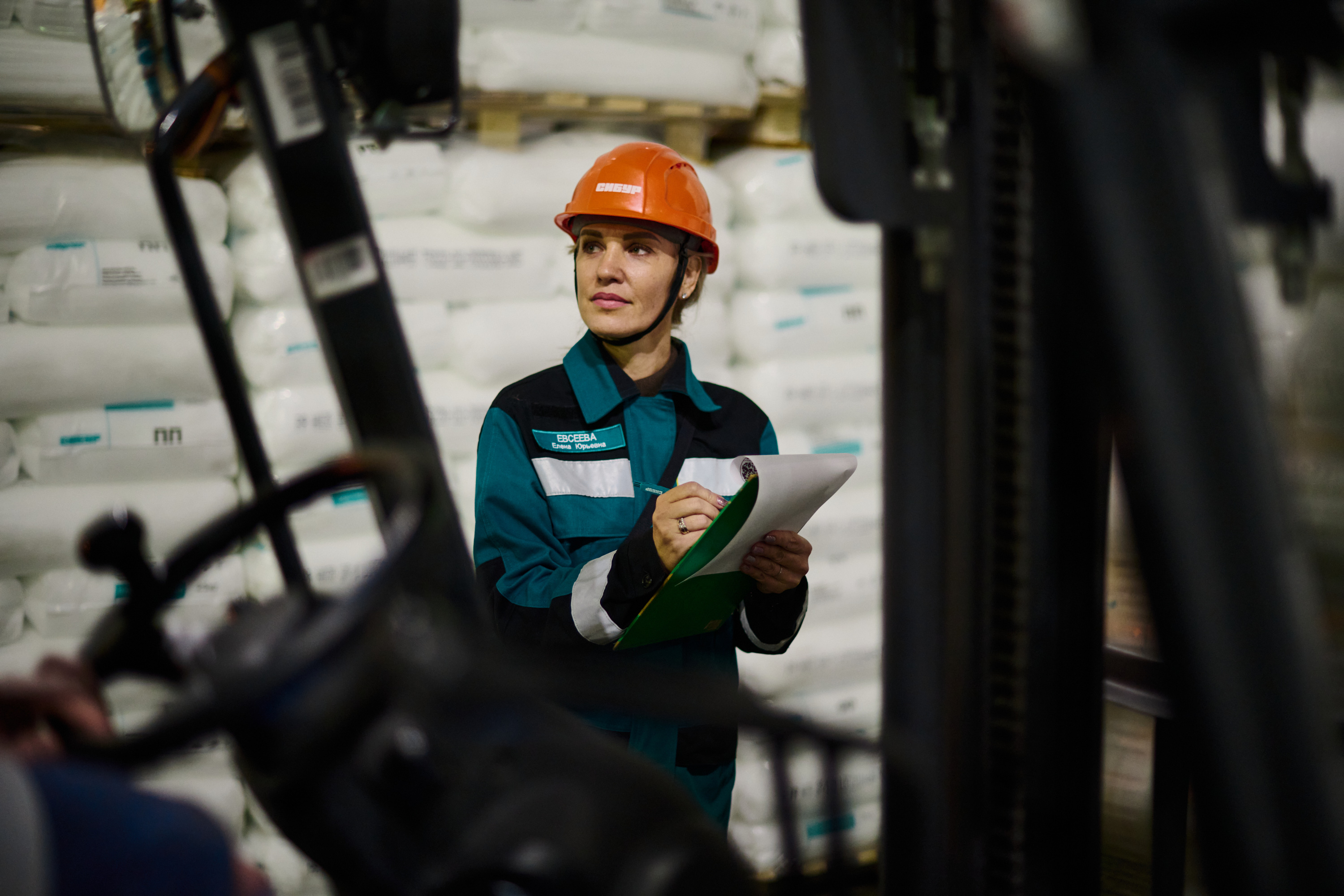 Tomskneftekhim, polymer manufacturing facility of SIBUR holding. Tomsk, Russia. For SIBUR