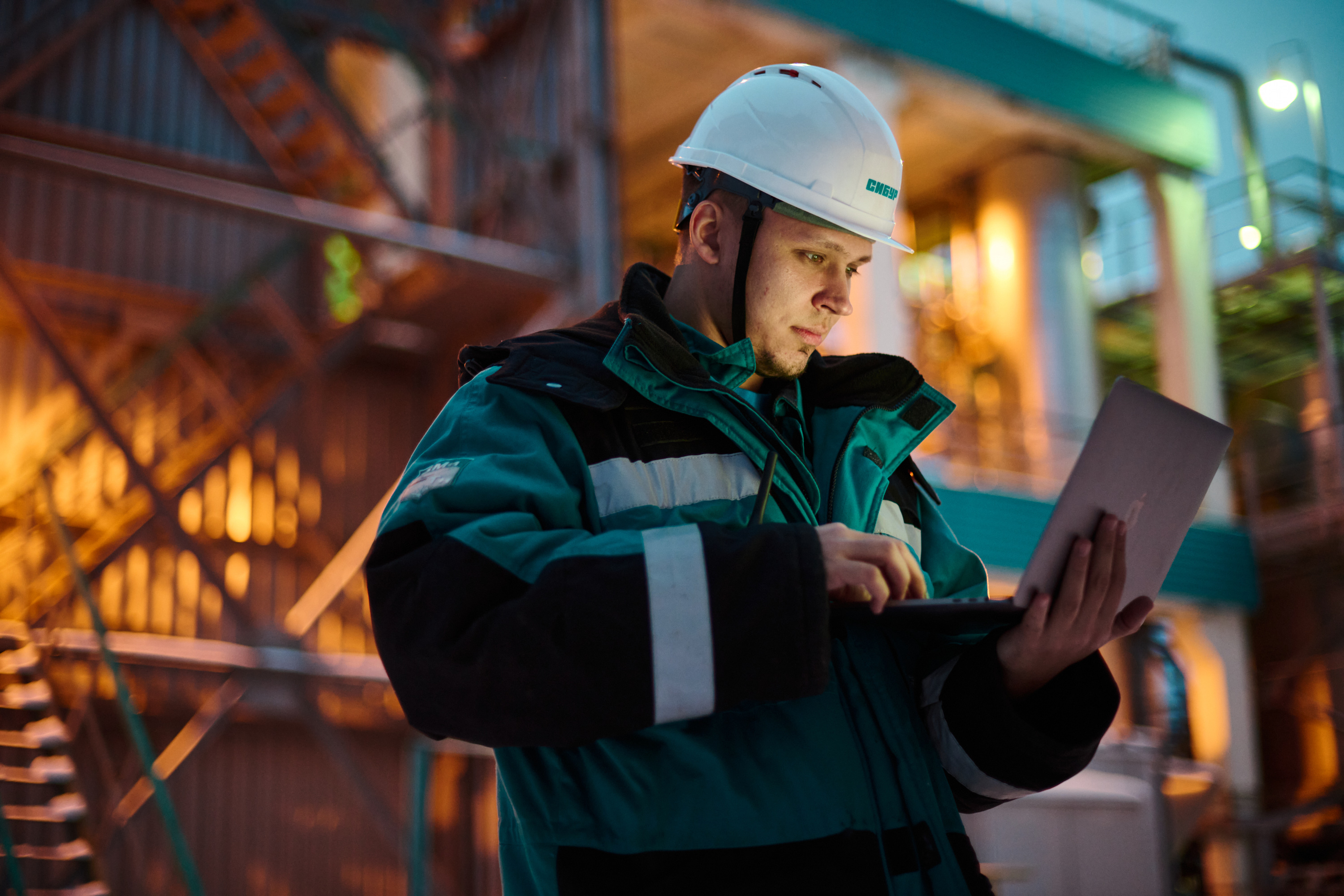 Tomskneftekhim, polymer manufacturing facility of SIBUR holding. Tomsk, Russia. For SIBUR