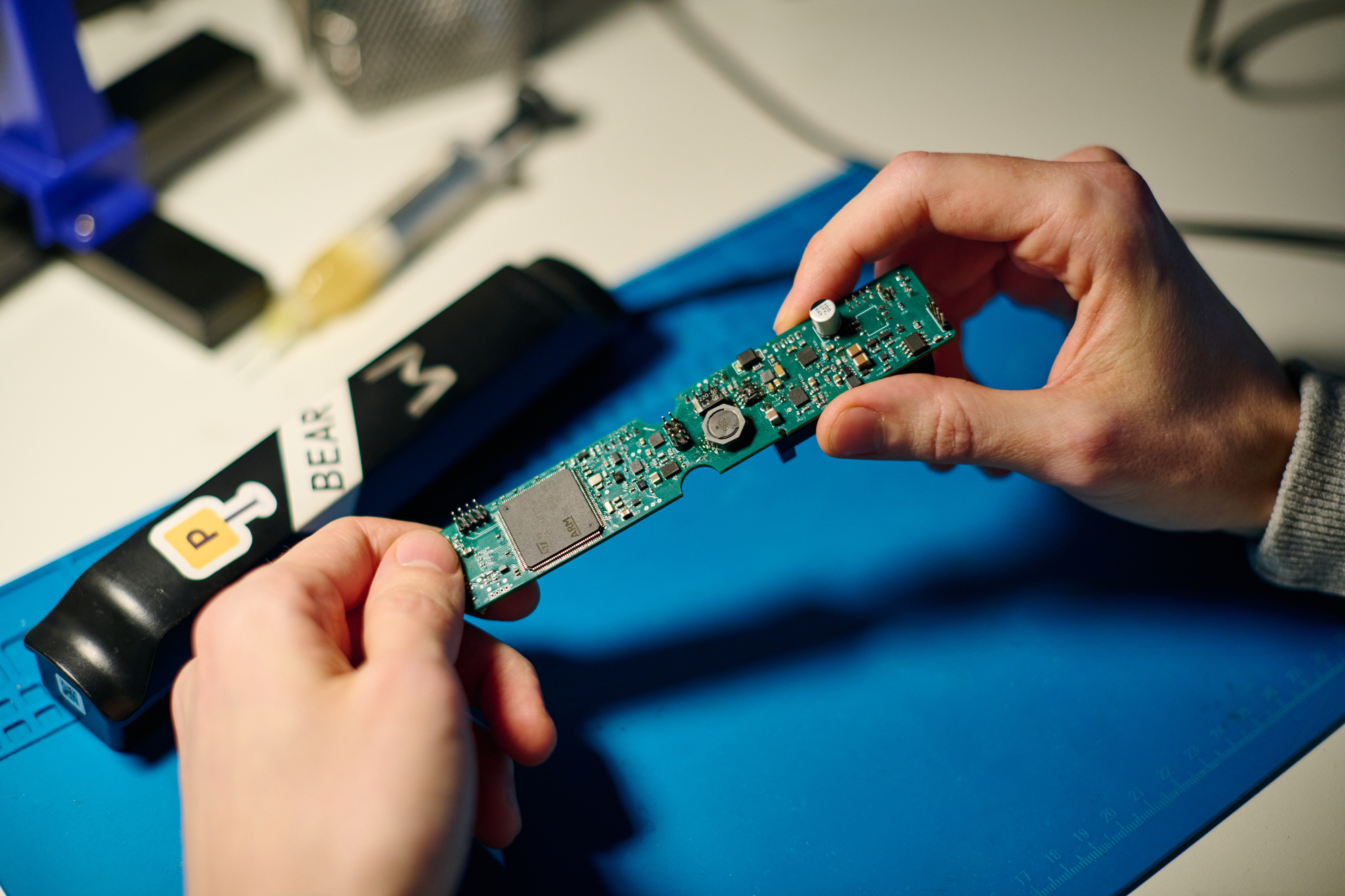 Whoosh kicksharing service R&D facility. Moscow, Russia. For Forbes