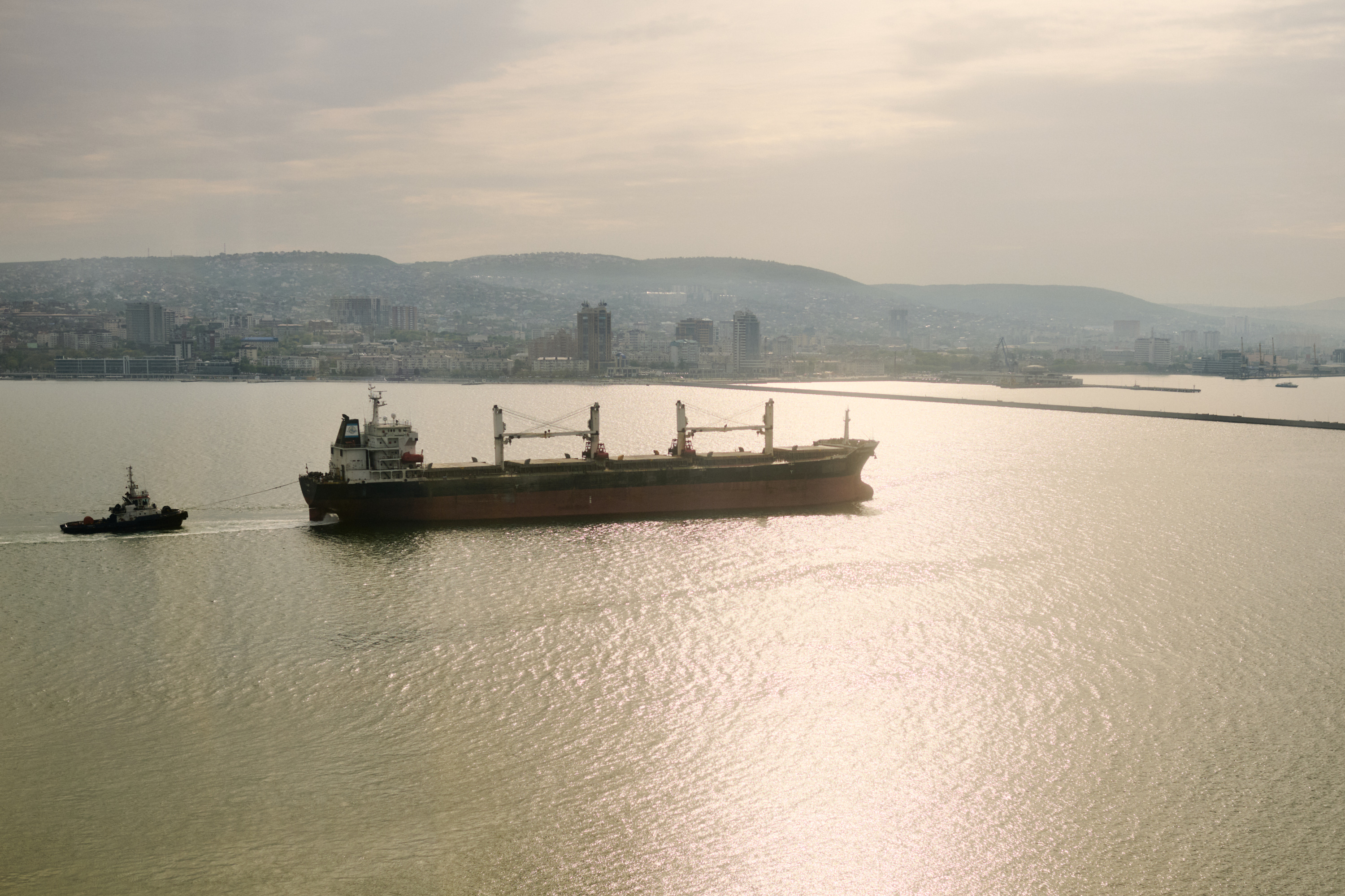 Delo Ports sea port. Novorossiysk, Russia. For Delo Group