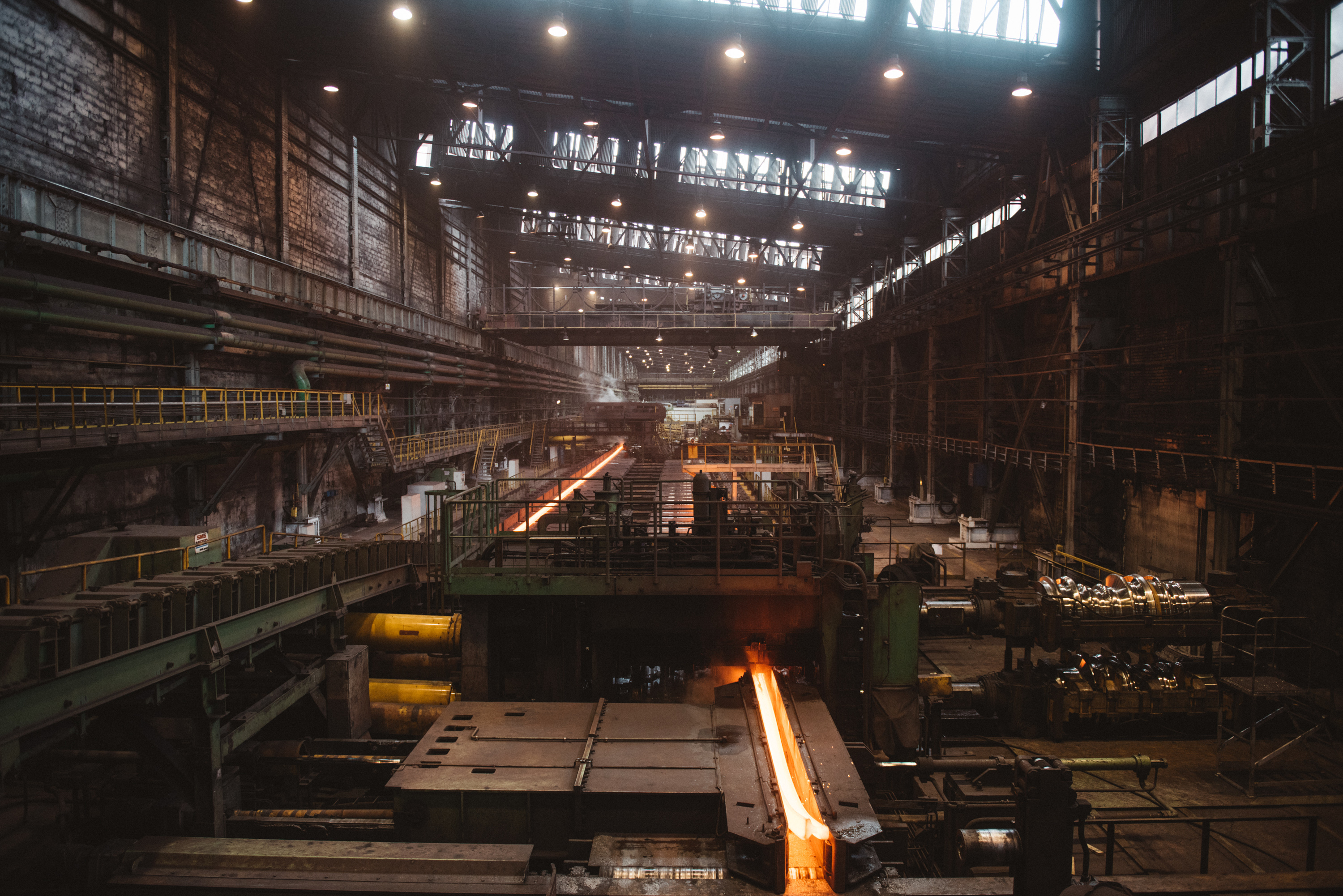 Evraz ZSMK steel plant. Novokuznetsk, Russia. For Forbes