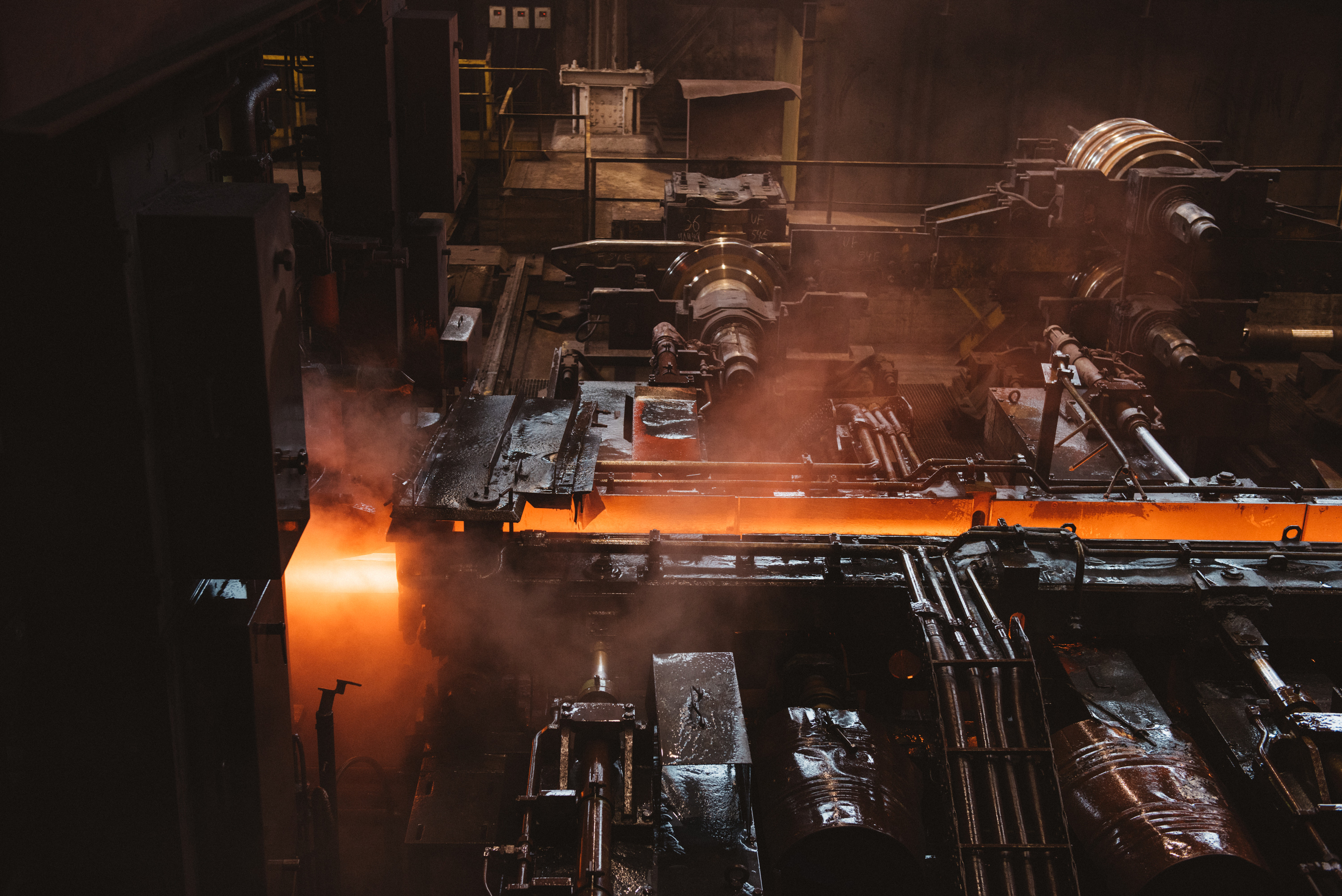 Evraz ZSMK steel plant. Novokuznetsk, Russia. For Forbes