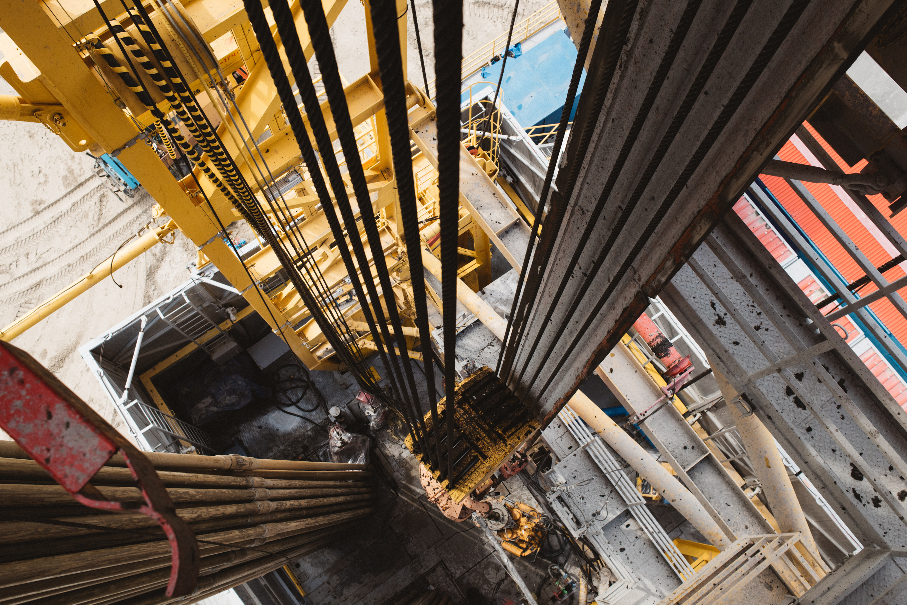 Oil extraction platform of Surgutneftegas oil company. Surgut, Russia. For Forbes