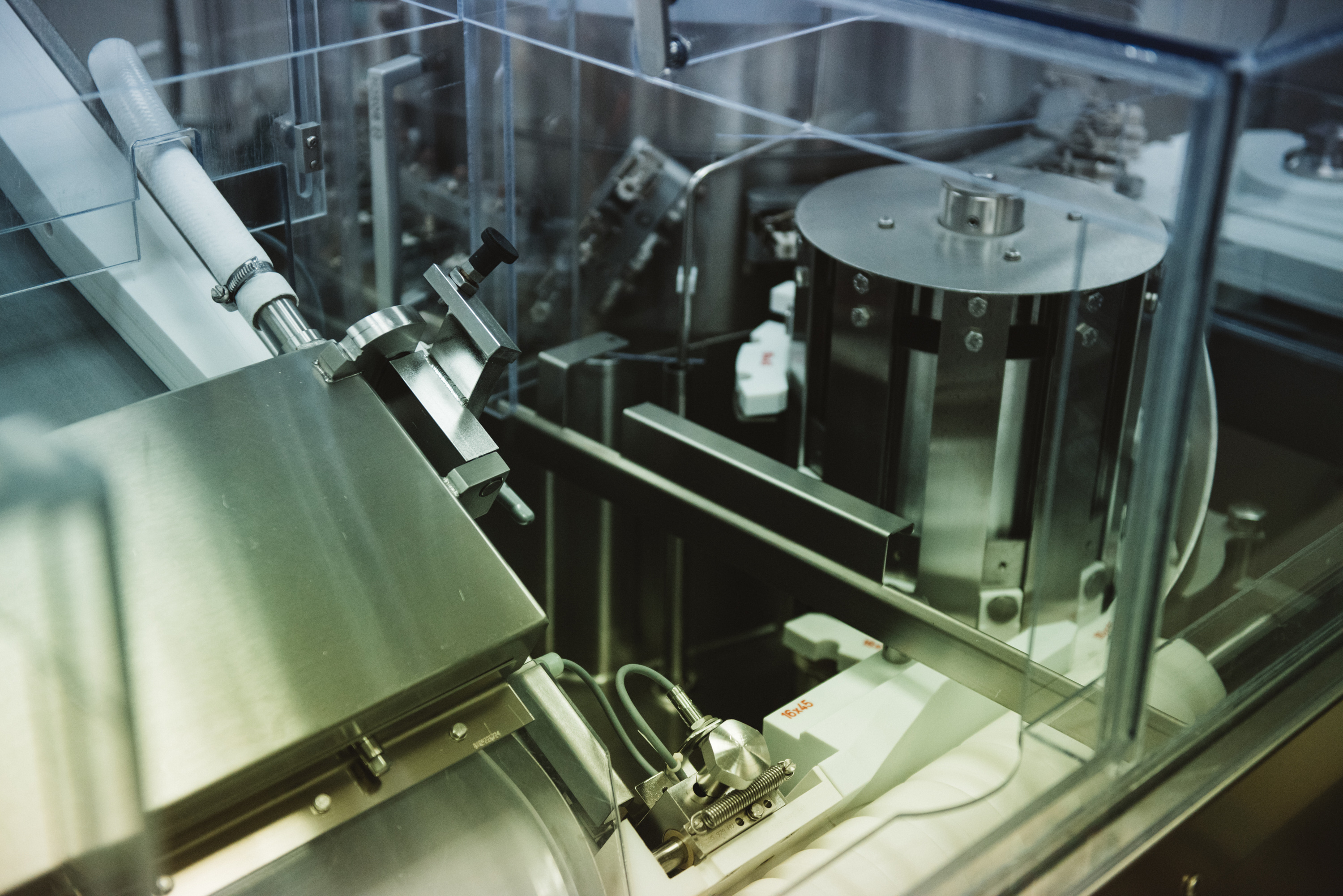 Generium pharmaceutical company manufacturing facility. Pokrov, Russia. For Forbes