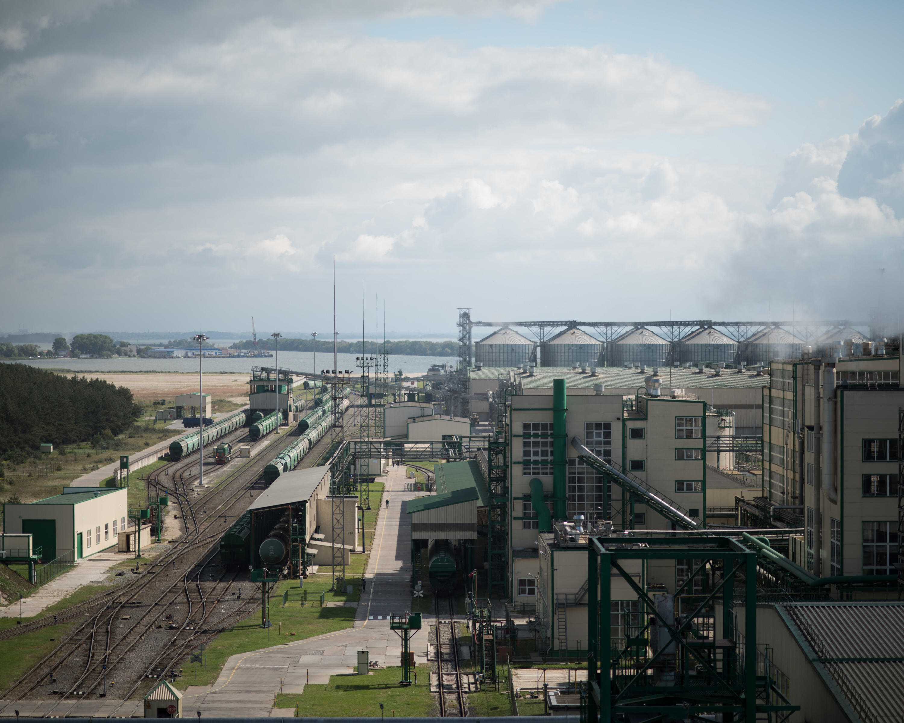 Deep-water port of Sodrugestvo Ltd. Kaliningrad, Russia. For Forbes