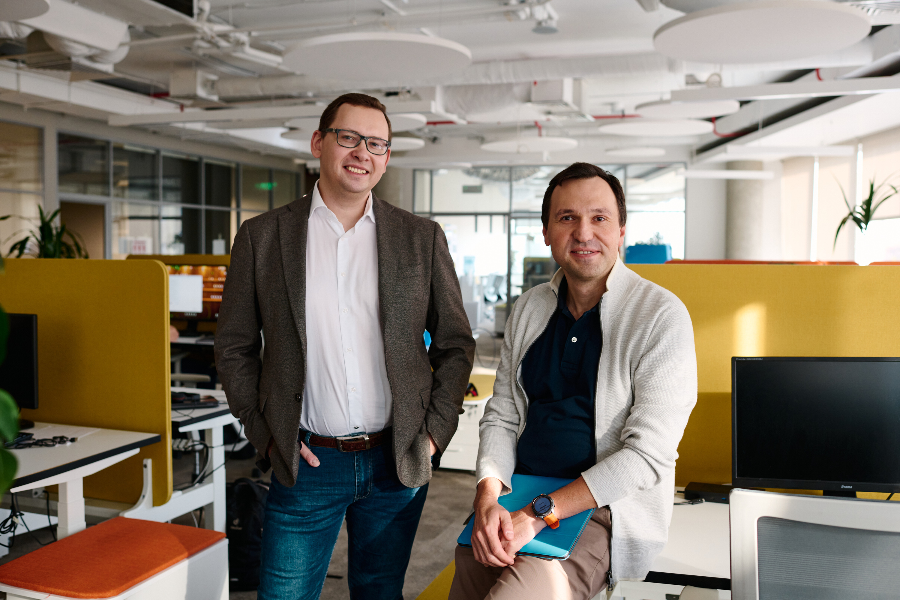 Viktor Vernov and Evgeniy Rodionov, founders of Factoring Plus. For INC Russia