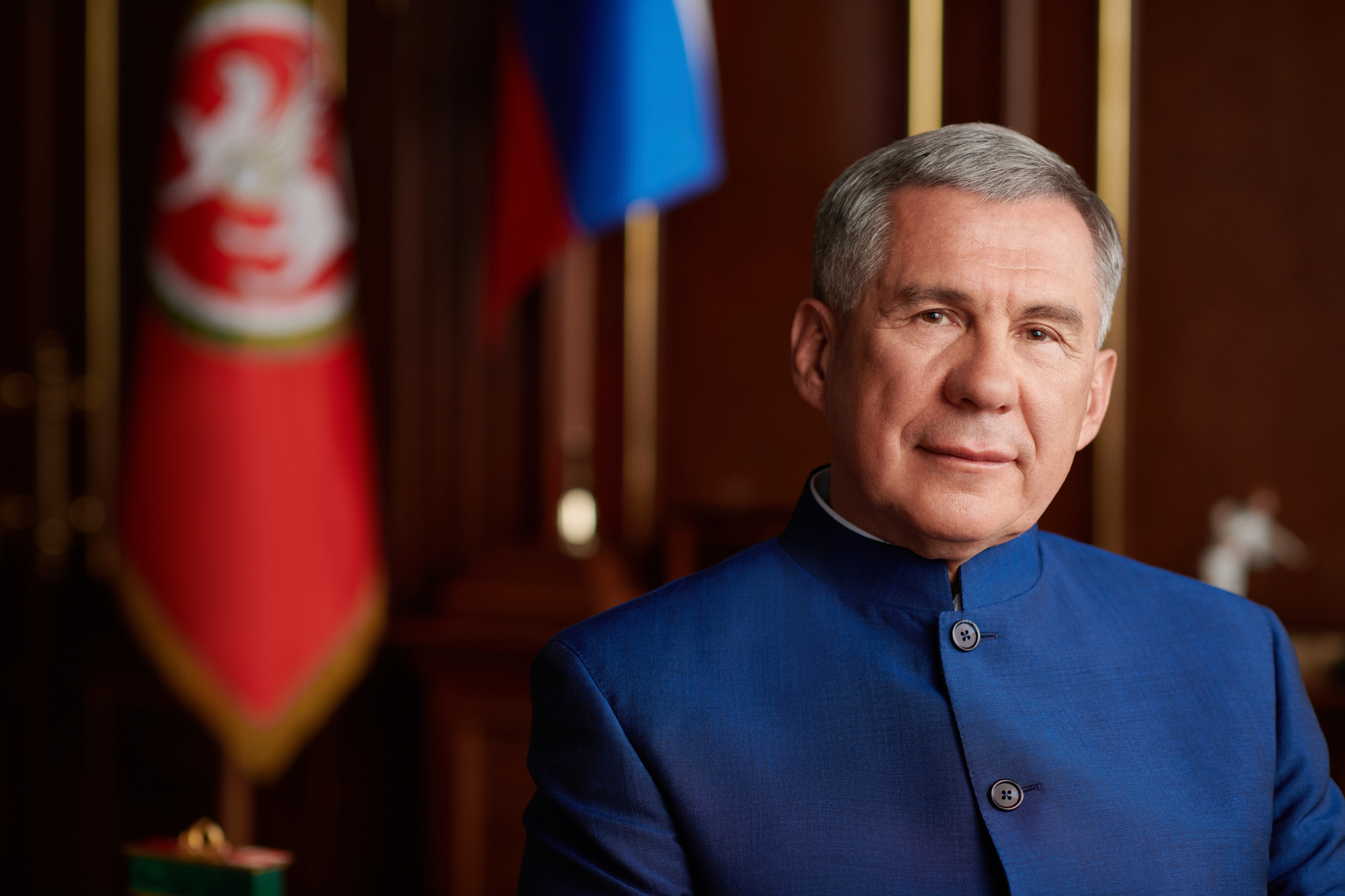 Rustam Minnikhanov, the 2nd President of Tatarstan Republic, Russia. For the Government of Tatarstan